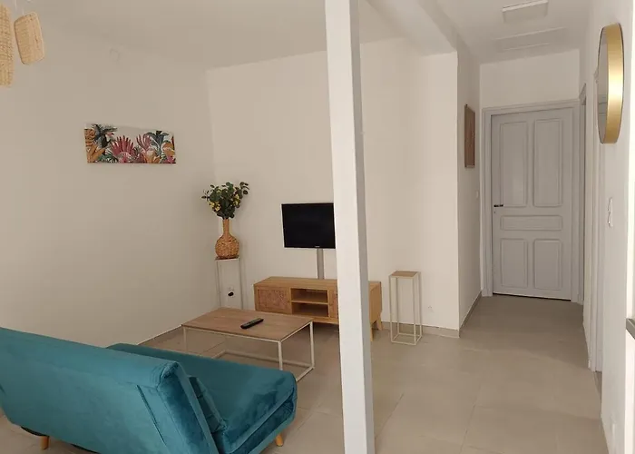 Cocon Lumineux Avec Cour Privee Apartman Salses-le-Chateau