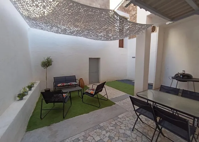 Apartman Cocon Lumineux Avec Cour Privee Salses-le-Chateau